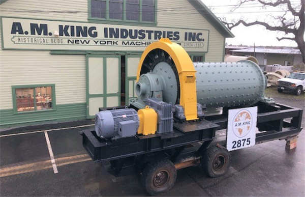 Canadian Allis Chalmers 6' X 14' Ball Mill With 250 Hp Motor)
